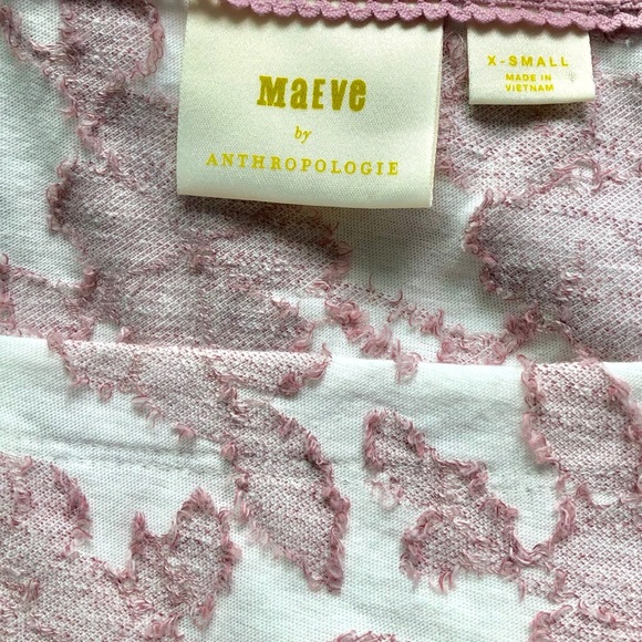 ❌SOLD❌Anthropologie Pink Babydoll Top NWOT - Picture 4 of 5